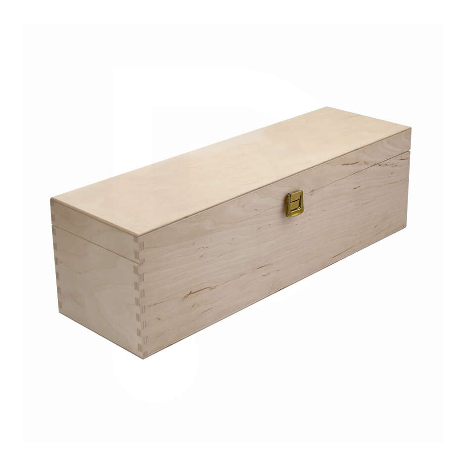 Boîte en bois pour bouteille Magnum 1,5 L (1 pièce)